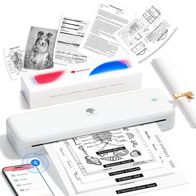 Phomemo M834 Portable Printer Wireless Bluetooth Thermal Printer Support Multi-Size Thermal Paper