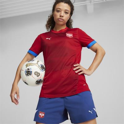 Puma Womens Serbia Football 2024 Home Jersey - Red - Size Large | Puma Sale | Discount Designer Brands