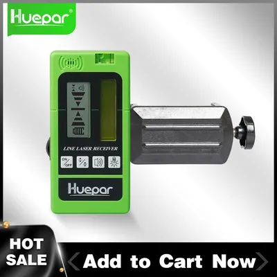 Huepar Laser Level Receiver Detector Ourdoor Indoor Electronic Available For Cross Line