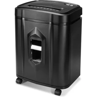 AU1225MA High-Security 12-Sheet Micro-Cut Paper and CD/Credit Card Shredder/ 5-Gallon Pullout