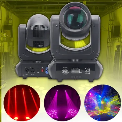 YUER LED Spot 18 Rotating Prism / LED Beam 150W Moving Head Lighting For Discos DJ Party Bar Stage