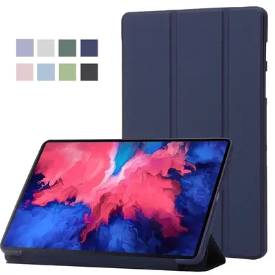 Funda For Lenovo Tab P11 Plus Case 11 inch Trifold PU Leaher Soft Back Stand Tablet For Lenovo Tab