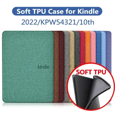 Soft TPU Case for Kindle Paperwhite 2022 2021 2019 2018 2016 1 2 3 4 5 6 7 8 9 10th 11th Generation