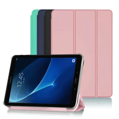 Tablet Case Funda For Samsung Galaxy Tab A 10.1'' 2016 SM-T580 SM-T585 Ultra Thin PU Leather Cover