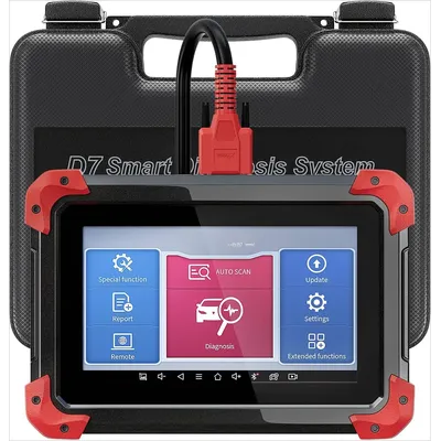 D7 Bidirectional OBD2 Scanner: 2024 Newest Automotive Scanner Diagnostic Tool with ECU Coding,