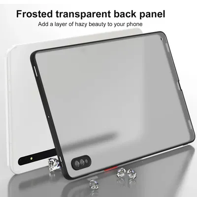 For Samsung Tab A8 A7 S6LITE S7 S8 T870 A7lite Panel case Transparent X800 X700 X200 P610 P615 T500