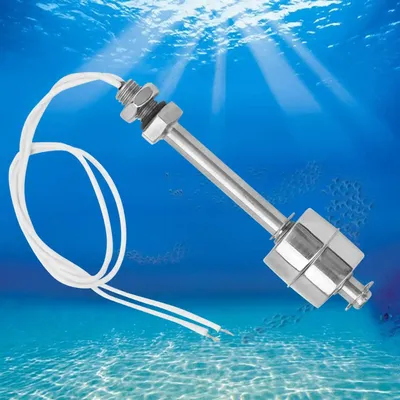 0~ Stainless Steel Liquid Water Level Sensor Switch for Pool Can 100mm Level Sensor Liquid Level