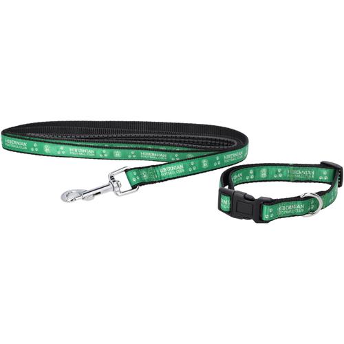 Halsband und Leine für Hibernian-Hunde – mittelgroß