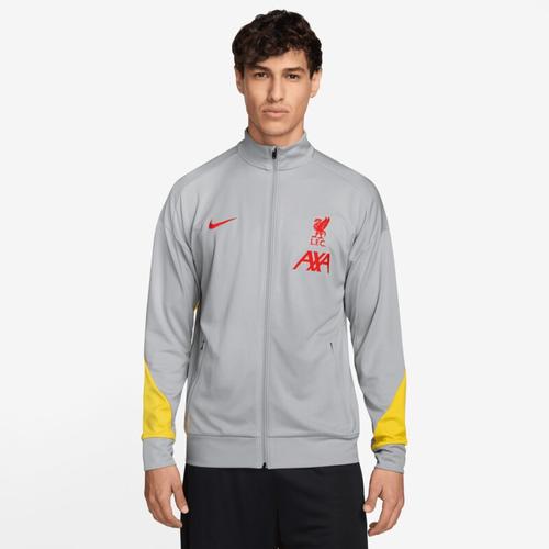 Liverpool Nike Third Track Jacke – Hellgrau