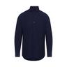 BOSS Hemd Herren Slim Fit Polyamid marine, 42