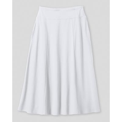 Blair Women's Everyday Knit Solid Skirt - White - PS - Petite