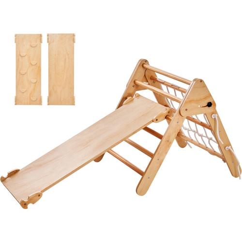 Vevor - Triangolo di Pikler Set, 4 in 1 Giochi da Arrampicata per Bambini Parco, Set da Arrampicata