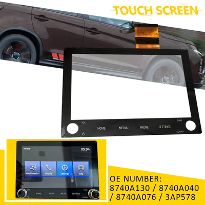 Touch Screen Digitizer Car Radio DVD Player GPS Navigation For Mitsubishi Outland Sport Outland 2019