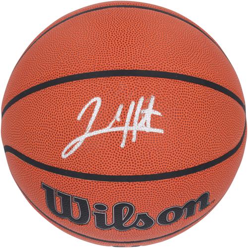 Autogramm von Josh Hart aus der New York Knicks, Wilson Authentic Series, Basketball für drinnen und draußen