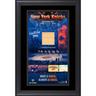 New York Knicks Framed 10"" x 18"" Collage with a Piece of Madison Square Garden Game-Used Court from 2014-2023