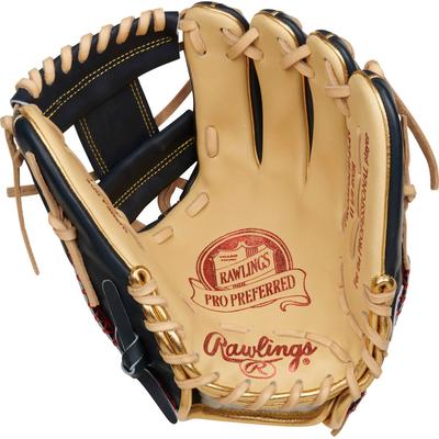 Rawlings Pro Preferred 11.5" Pro I Web Baseball Glove - Right Hand Throw Navy/Tan