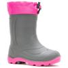 Kamik - Kid's Snobuster - Winterschuhe 35 | EU 35 grau/rosa