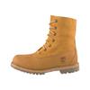 Winterboots TIMBERLAND "TIMBERLAND AUTHENTICMID WARM LINED WATERPROOF BOOT", Gr. 39,5, gelb (wheat), Leder, sportlich, Schuhe, Snowboots, Winterstiefel, Winterschuhe, wasserdicht und gefüttert