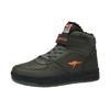 Sneaker KANGAROOS "K-CP Bound Mid EV", Gr. 34, grün (military grün, flame), Textil, Synthetik, sportlich, Schuhe, wasserabweisend und gefüttert