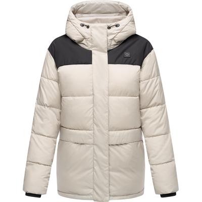 Anorak RAGWEAR "Wikesh", Damen, Gr. XL (42), grau (hellgrau), Obermaterial 1: 100% Nylon, Obermaterial 2: 100% Polyester, Innenfutter: 100% Polyester, Wattierung: 100% Polyester, modisch, lässig geschnitten hüftbedeckend, hoch geschlossener... Image