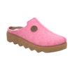 Pantoffel ROHDE "FOGGIA", Damen, Gr. 40, pink (pink, meliert), Filz, klassisch, Schuhe, Hausschuh, Schlappen, Clog, Homeslipper mit Profilsohle