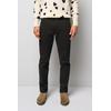 Chinos MEYER "Five-Pocket Chino", Herren, Gr. 40, Länge 32, grau (anthrazit), 98% Baumwolle;2% Elasthan, unifarben, slim fit lang, Hosen, aus robustem BIO-Baumwoll