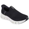 Slip-On Sneaker SKECHERS "GLIDE-STEP PRO-EVERYDAY CITIZEN", Damen, Gr. 41, schwarz, Textil, sportlich, Schuhe, Slipper, Freizeitschuh, Halbschuh in veganer Verarbeitung