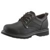 Schnürschuh DOCKERS BY GERLI, Herren, Gr. 44, schwarz, Leder, Basic, Schuhe, Trekkingschuh, Trachtenschuh mit Profilsohle