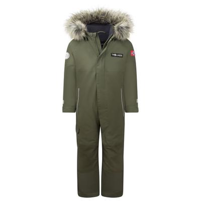 Trollkids - Kid's Kirkenes Snowsuit - Overall Gr 104 oliv