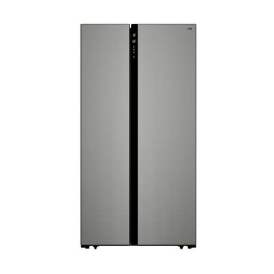 Avanti 15.6 cu ft Side-by-Side Refrigerator - Solid Doors, Stainless Steel, Silver, 120v, FFS157L3S