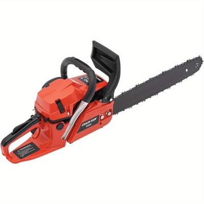 TEMU Gas Chainsaw 2-stroke Gasoline Handheld Cordless Petrol Chain Saws 58cc Power Chain Saw 20 Inch Guide Board Chain Saws For Trees Gas Powered Farm, Ranch And Garden Tools