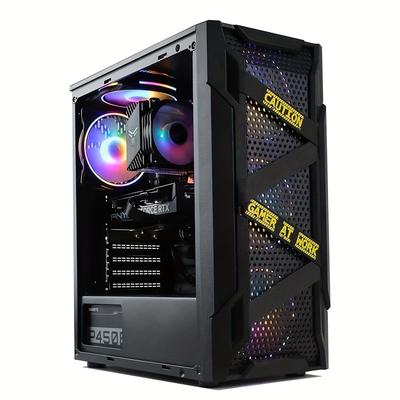 TEMU Mxz Gaming Desktop Pc Computer I5 9400f, Rtx2060, , 8g Ddr4, Nvme 500g Ssd, 5 Rbg Fans, Pro , I5 9400f| Rtx2060