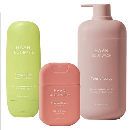 HAAN - Mouth & Body Care Set Körperpflegesets 525 ml