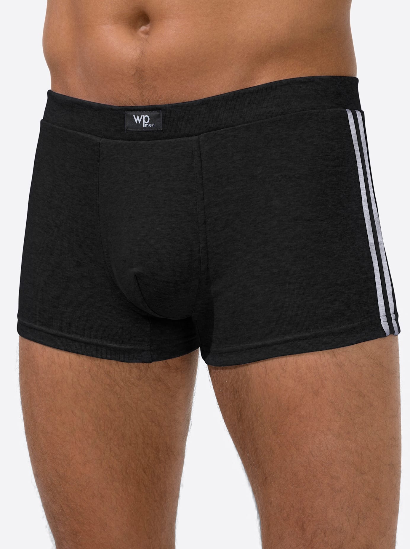 Panty WÄSCHEPUR, Herren, Gr. 5, schwarz, 93% Baumwolle, 7% Elasthan, Unterhosen Image