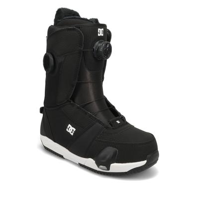 Snowboardboots DC SHOES "Lotus Step On" Gr. 8,5, schwarz-weiß (schwarz, weiß), Schuhe, 8,5(40), Obermaterial: Synthetikmaterial / Futter: Textil / Außensohle: EVA Image