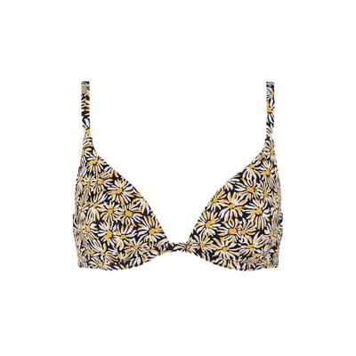 Plus Size Women's The Plunge - Swim by CUUP in Ditsy Bloom Sun (Size 7)