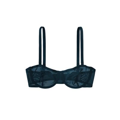 Plus Size Women's The Balconette - Mesh by CUUP in Ocean (Size 30 E)