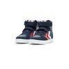 Sneaker HUMMEL "SLIMMER STADIL LEATHER HIGH JR", Gr. 30, blau (dunkelblau), Leder, sportlich, Schuhe