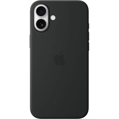 APPLE Smartphone-Hülle "iPhone 16 Plus Silikon Case mit MagSafe" Hüllen Gr. Apple iPhone 16 Plus, schwarz