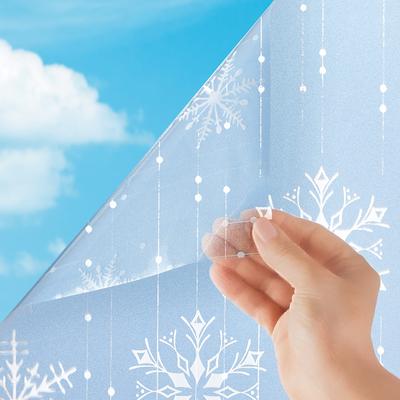 Snowflakes Cut-to-Fit Holiday Window Cling - 59.38 x 0.11 x 17.5