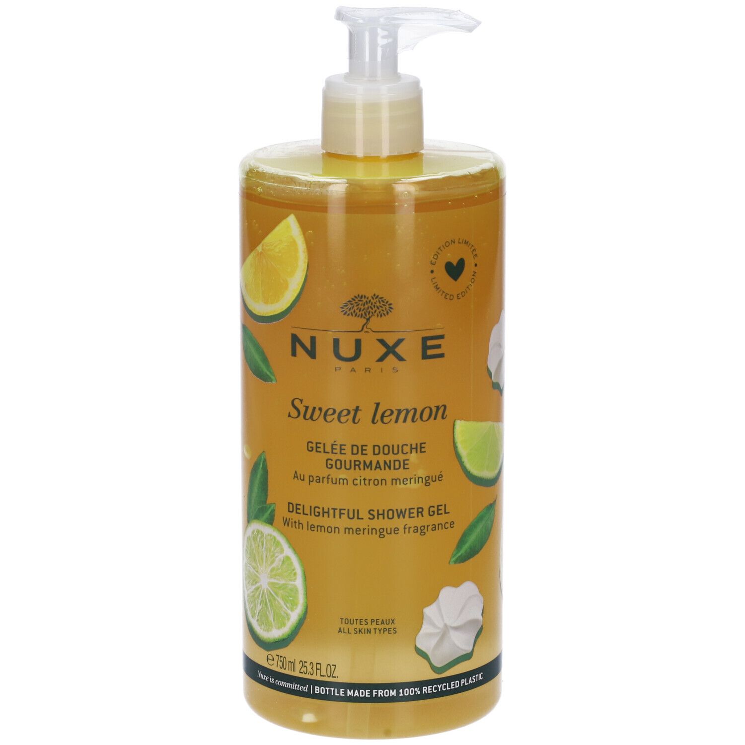 Nuxe Sweet Lemon Gel Doccia Delizioso 750 ml doccia