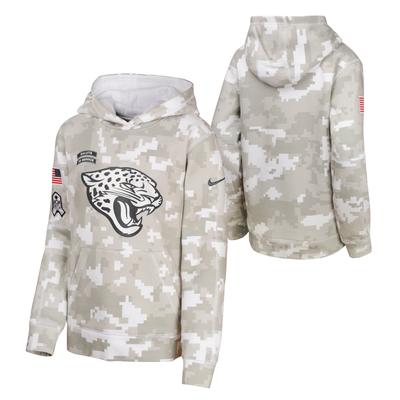 Jacksonville Jaguars Nike 2024 Salute To Service Hoodie - Jugendliche Image