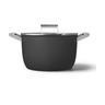 Faitout Smeg diam 26 cm tout feux noir mat