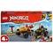 LEGO NINJAGO 71789 Battaglia su Auto e Moto di Kai Ras, Veicoli Giocat