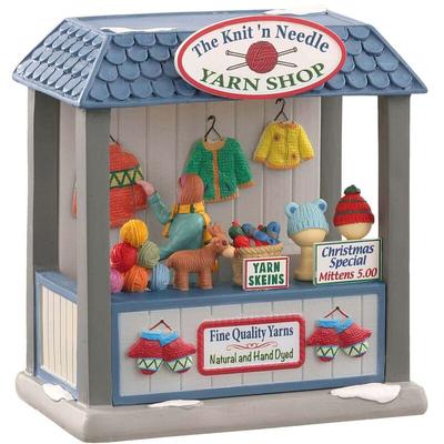 Lemax - Der Knit 'n Needle Garn-Shop