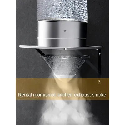 Simple smoke exhaust fan powerful exhaust fan suction range hood household large suction kitchen exhaust fan