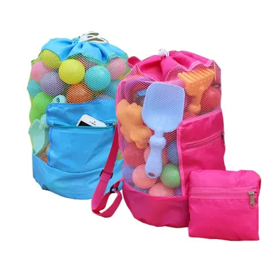 Backpack Beach Bag Children Convenient Large Capacity Parent-child Foldable Tennis Badminton Storage