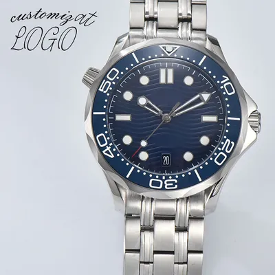 Customized logo 42mm NH watch 35 movement watch watches for men automatic mechanical watch mechanical watches sea master Watch