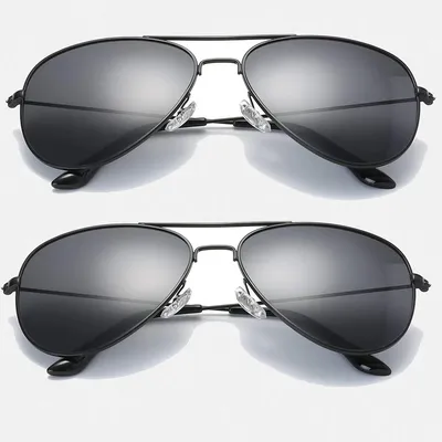 Aviator Sunglasses for Men Women Retro Men's Sunglasses Mirror Lens for Driveing Traveling Fishing Outdoors UV400 Protection