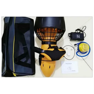 Underwater Scooter Diving 300W Dual Speed Electric Sea Scooter Waterproof Water Sports Equipment Underwater Bike for Ocean Pool